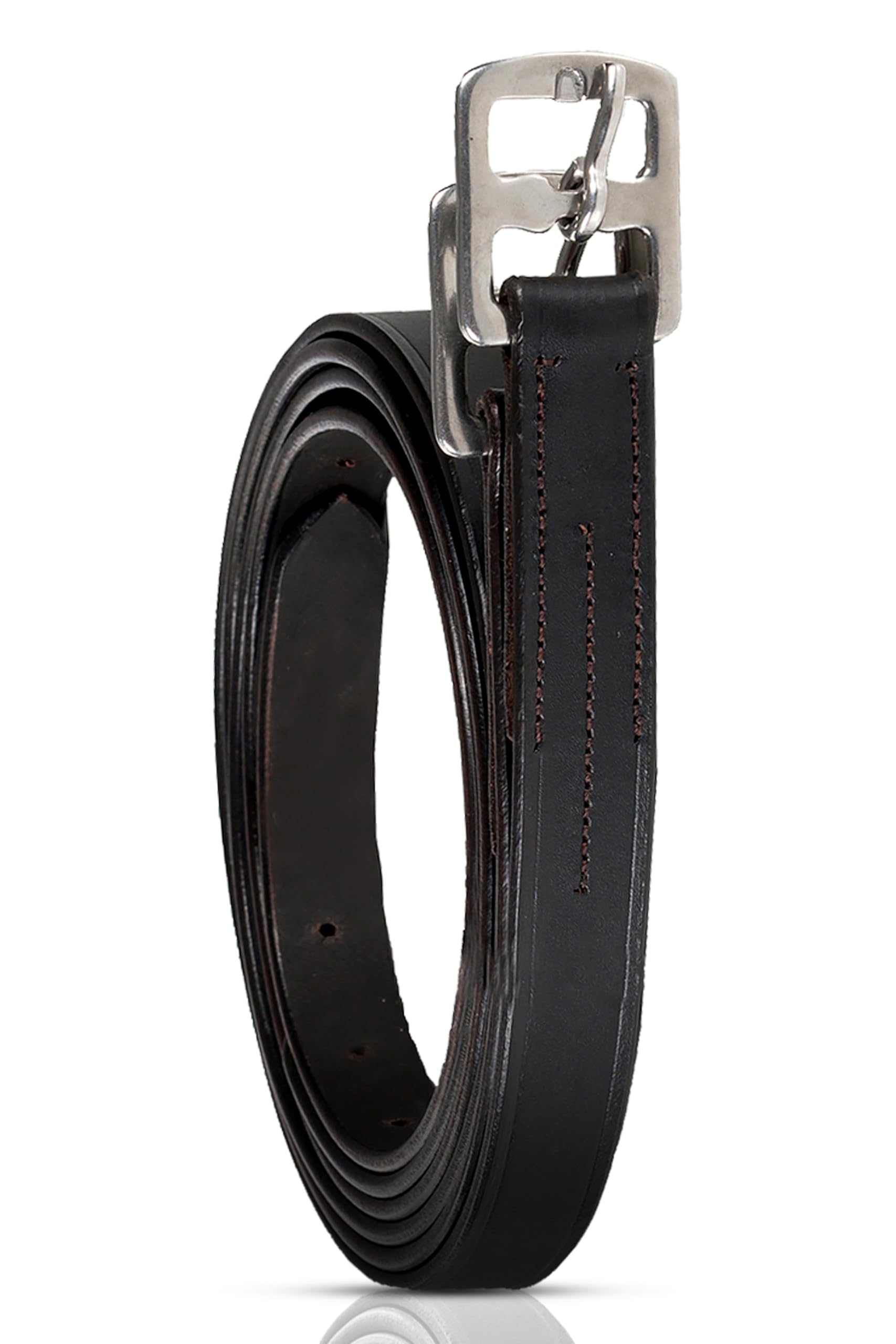 Horze Stirrup Leathers, Dark Brown, 49"