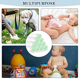 200 Pack Portable Potty Chair Liners with Drawstring,Disposable Training Toilet Seat Potty Bags for Kids Toddler Pet Outdoors(17.3x9.4 inch)