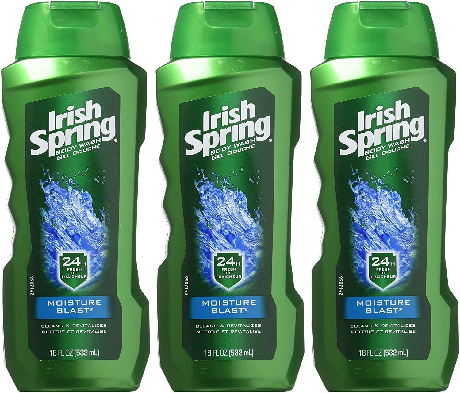 Body Wash, Moisture Blast 18 oz (Pack of 3)