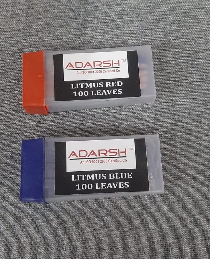 Labsurge Litmus Paper Red and Blue/for acid base & ph value testing of liquid and solutions/for chemistry laboratory Product/Pack of 100Lvs (B0CFDTRDHN) Amazon Price History, Amazon Price Tracker