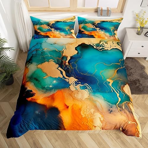 Vista 28 de Feelyou - Juego de funda de edredón de microfibra moderno para cama individual, matrimonial, queen o king, con fundas de almohada, diseño de París