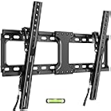 55 65 75 85 inch Tilting TV Wall Mount for 32-90 '' TVs, Low Profile TV Mount Bracket, Safe Lock & Quick Release, Max VESA 600x400mm, 24 inch Studs,132 lbs, Fit Most 55+ 75+ 85+ 86 TVs