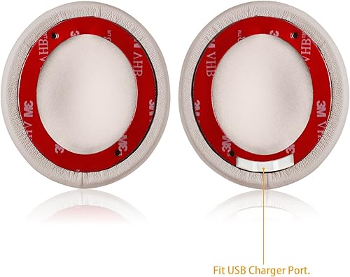 Miniatura 3 de Solo 2.03.0 almohadillas de repuesto JARMOR de espuma viscoelástica para auriculares inalámbricos Beats Solo 2.03.0 (oro rosa)