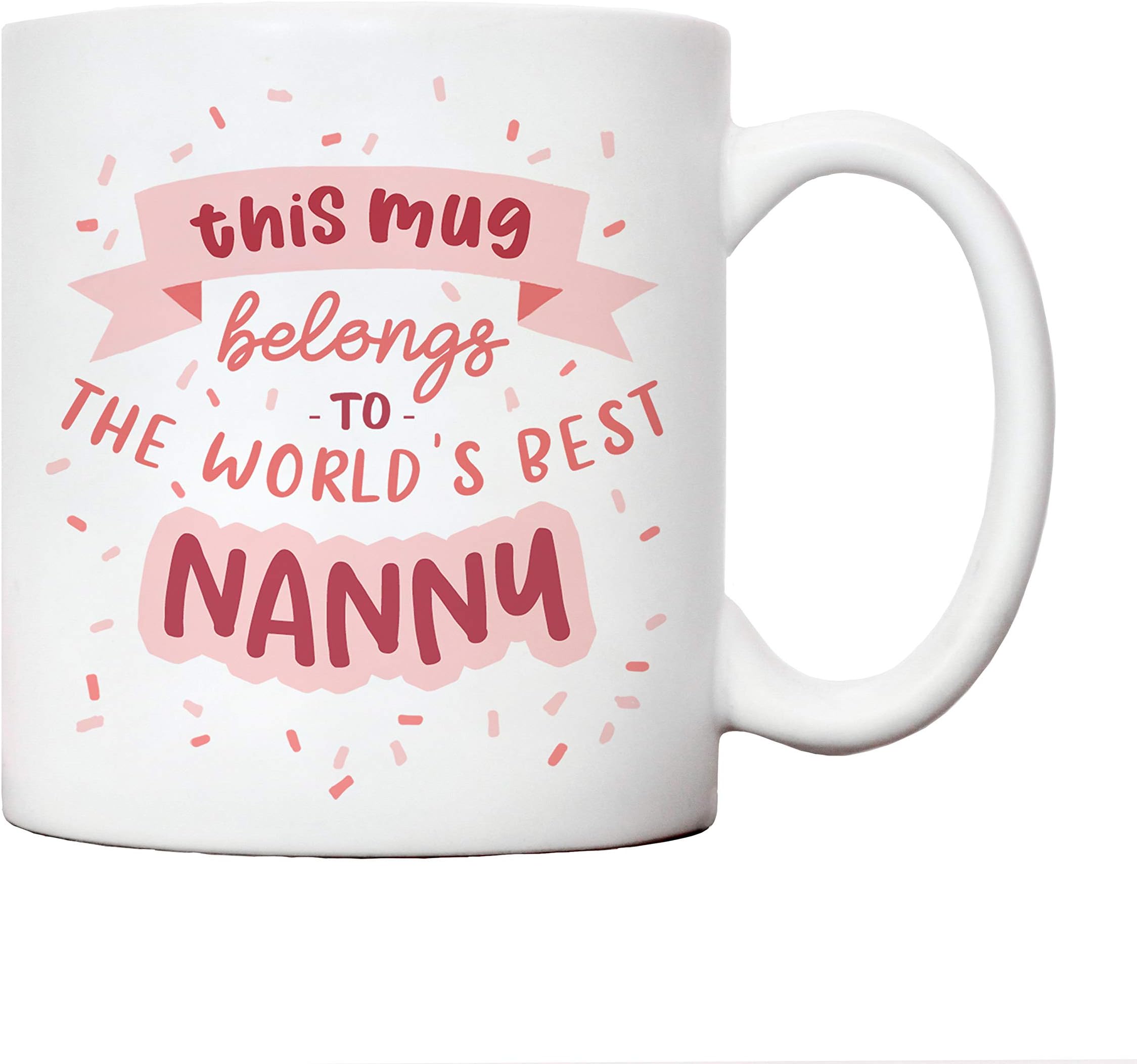 Manta Makes gifts for Nanny, Birthday, Gran's Day or Christmas Presents (Nanny Mug)