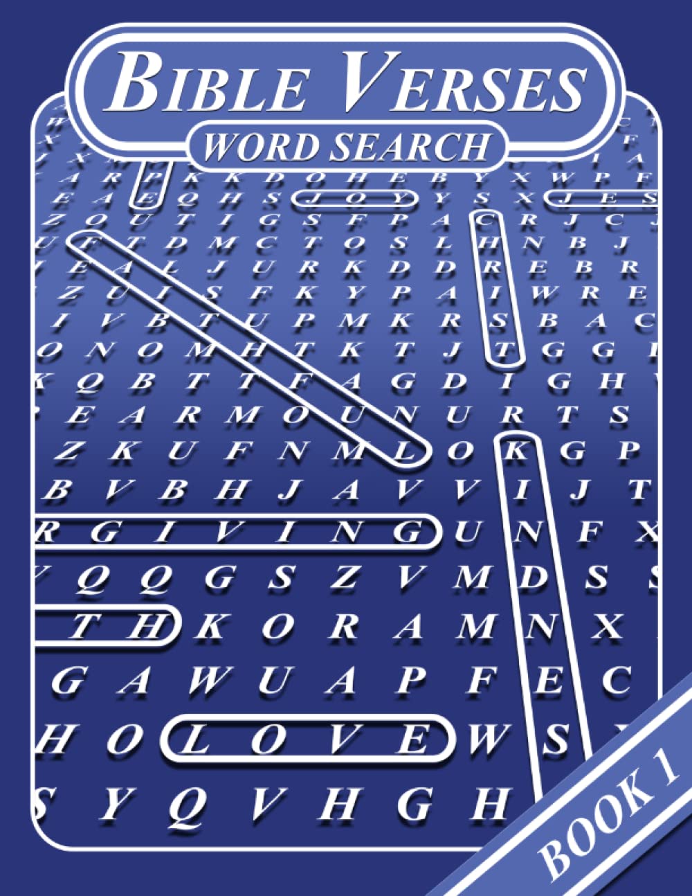 Bible Word Search - Book 1: Relaxing and Inspirational Bible Verse and ...