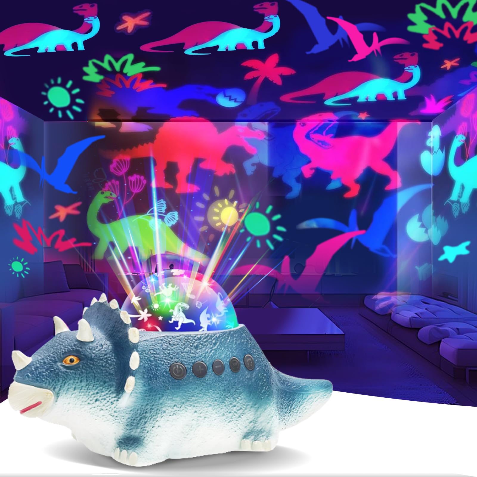 Lot De 4 Dinosaures Télescopiques à Ventouse – Avec Lumières LED – Jouet Sensoriel Et éducatif – Dès 3 Ans – Idéal Pour Voyage Et Anniversaire