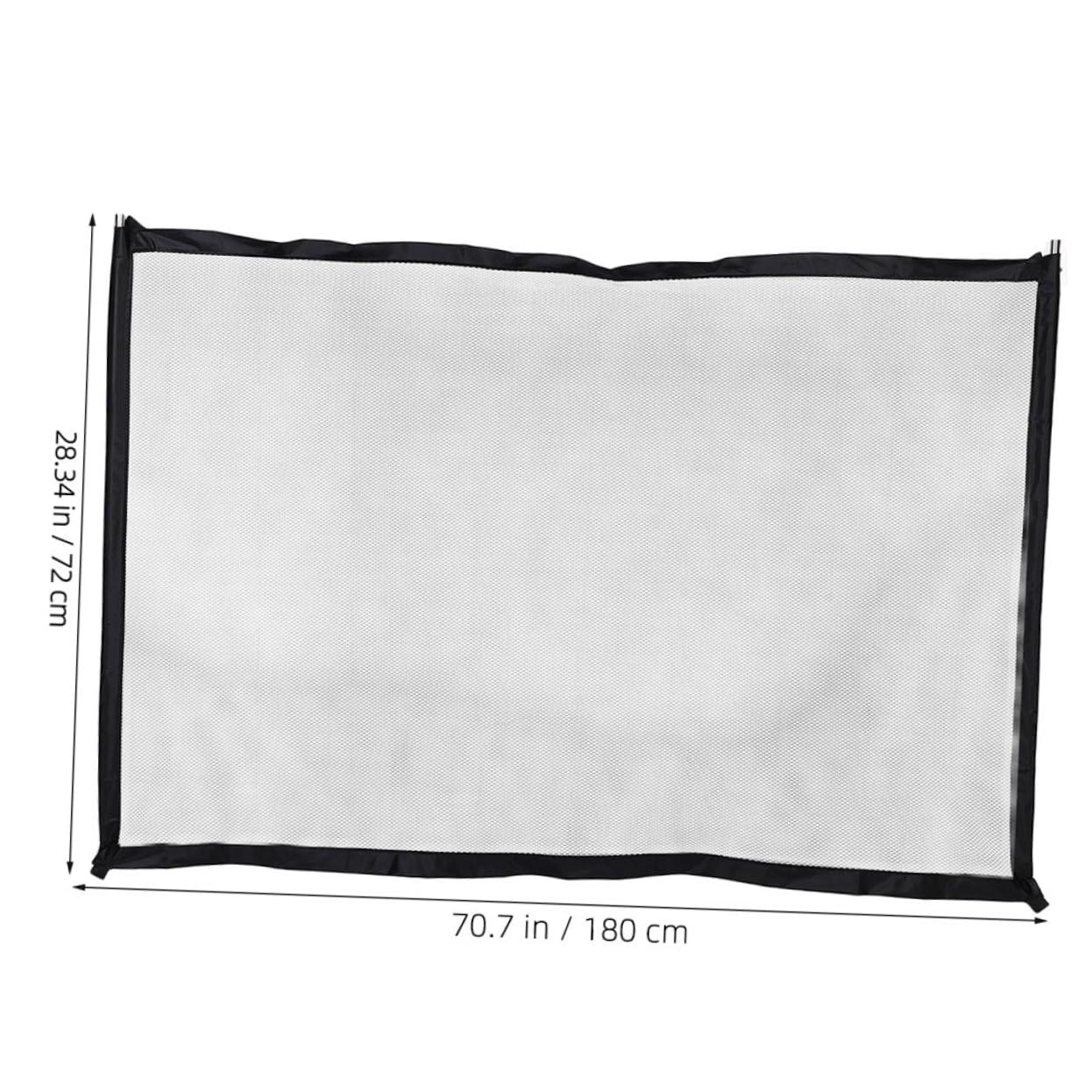 FONDOTIN Pet Fences for Dogs Outside Door Mesh Gate Doggy Mesh Cloth Gate Pets Cloth Gate