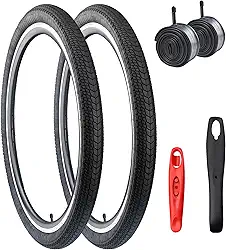ZUKKA Pneu de bicicleta 26/27,5X 2,125 pneu de bicicleta de montanha BMX pneu de substituição dobrável para bicicleta de montanha MTB, bicicleta BMX