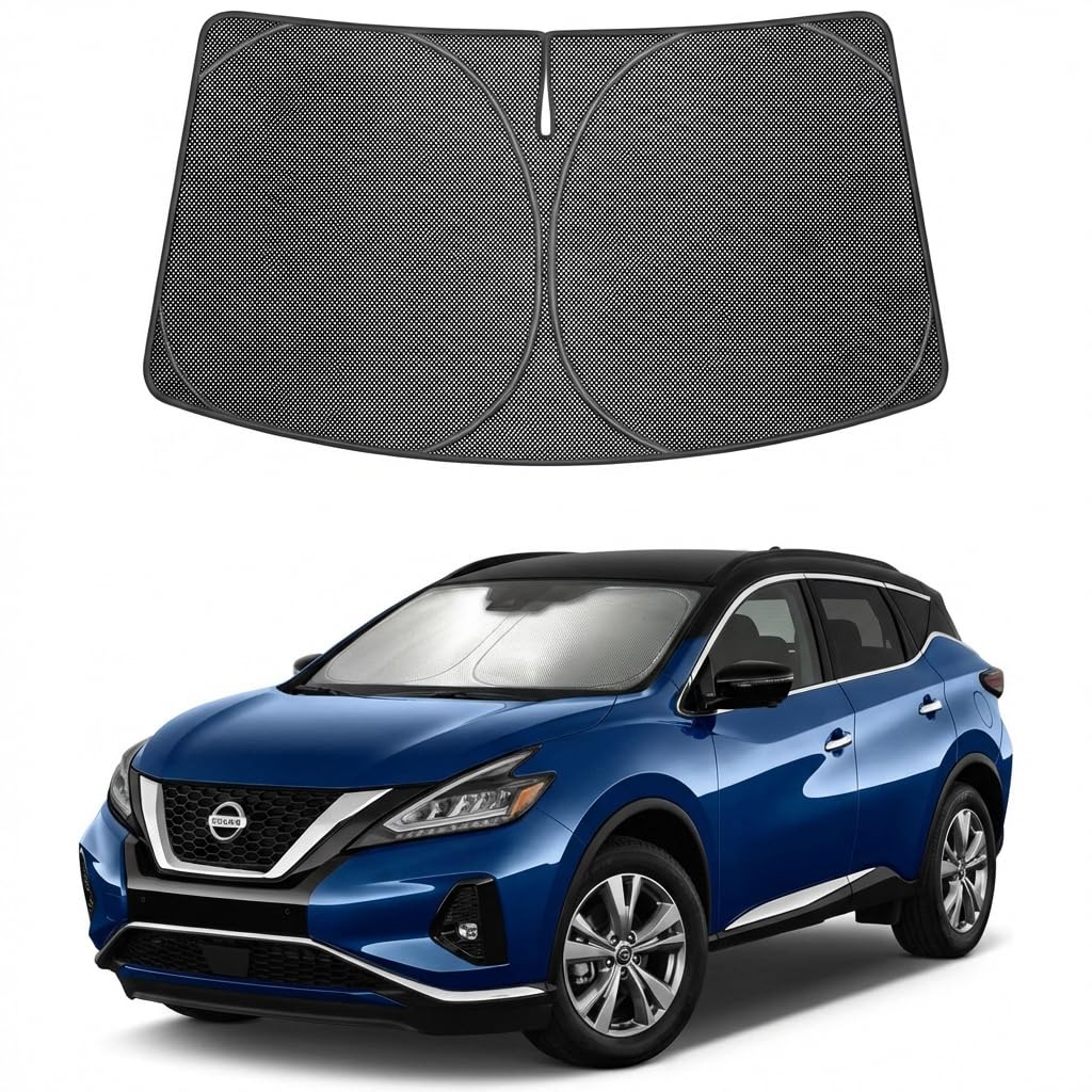 Proadsy Custom Fit Car Windshield Sun Shade for 2025-2026 Nissan Murano