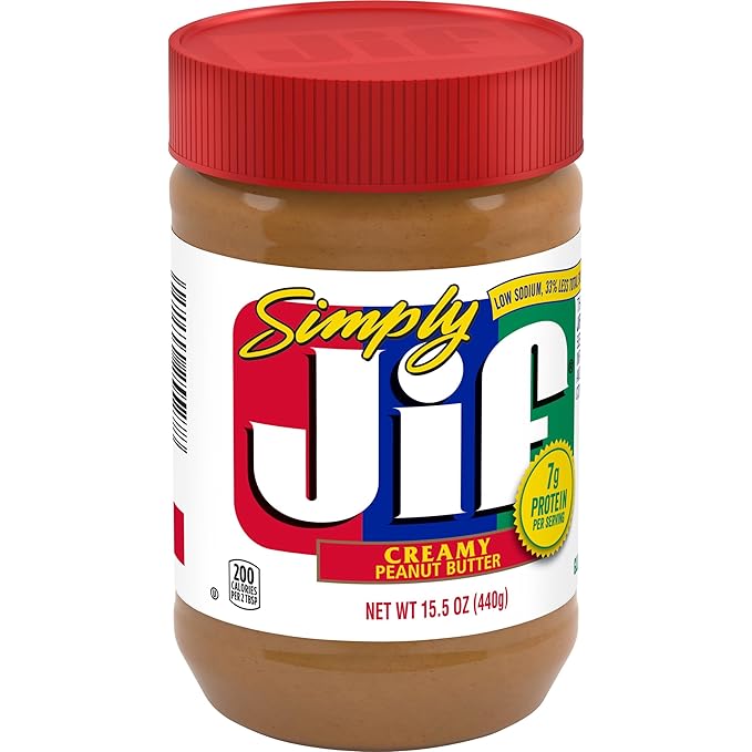 Mantequilla de Maní Simply Jif Cremosa, 15.5 oz, Paquete de 12 miniatura 8