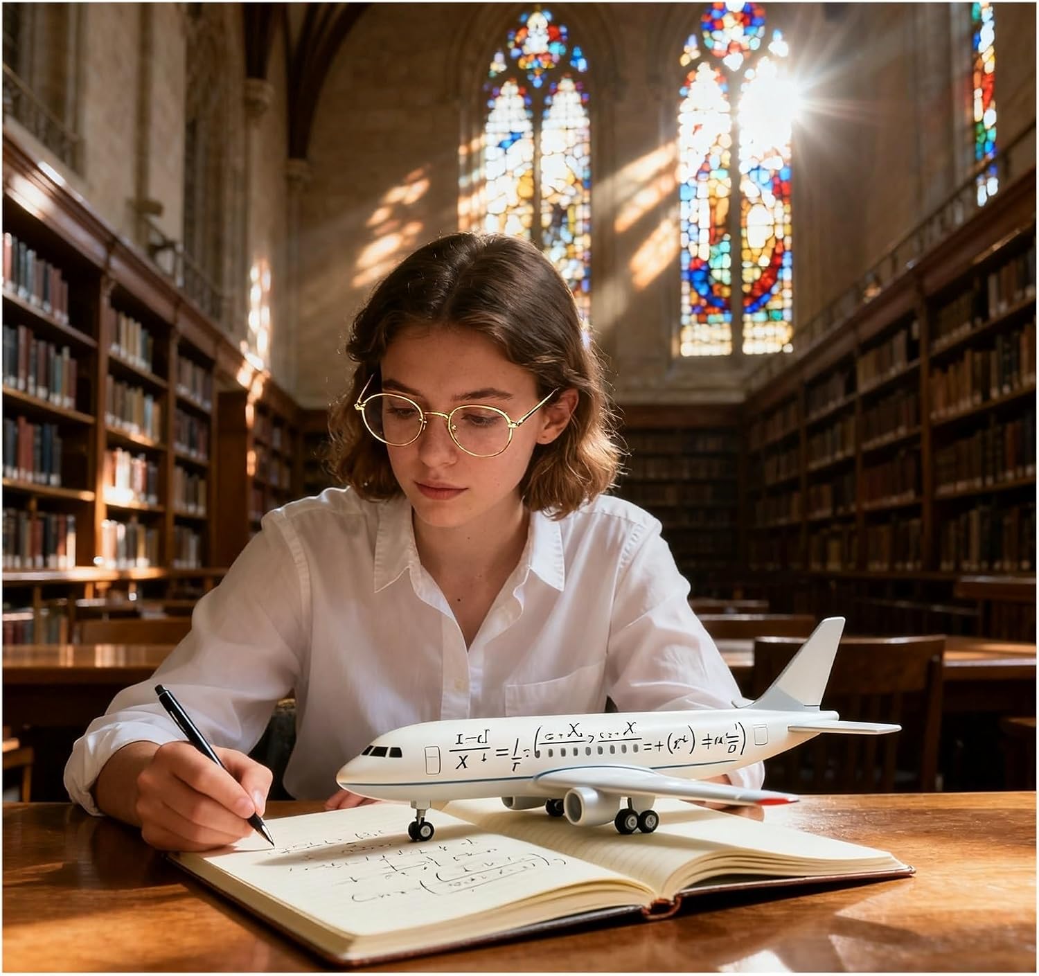 1:150 for B747-400 Atlas AIR Aircraft Model Collectible Display Gift Enthusiast Toy Hobby Playgame Kit