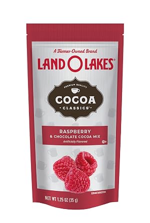 Land O Lakes Cocoa Classics, Raspberry & Chocolate Hot Cocoa Mix, 1.25-Ounce Packets Pack of 36