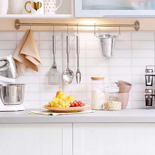 Miniatura 2 de RELBRO Ganchos en S, 30 ganchos de metal de 3.7 pulgadas en forma de S, ganchos resistentes en forma de S para ollas, sartenes, tazas, pantalones,