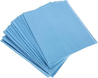 Ciieeo 25 Piezas Papel sin Polvo detallando para Coche Interiores del Coche de Polvo Coche Limpiador Interior del Coche Tela no Tejida
