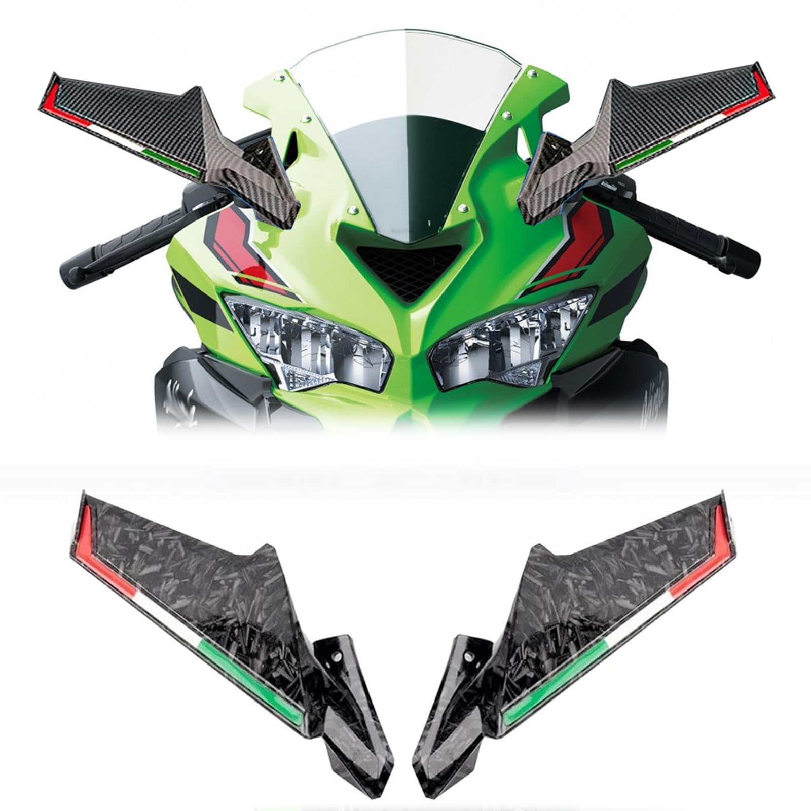 Amazon.com: for Ninja 400 650 250 300 ZX-4R ZX-10R ZX-6R 2025 2026