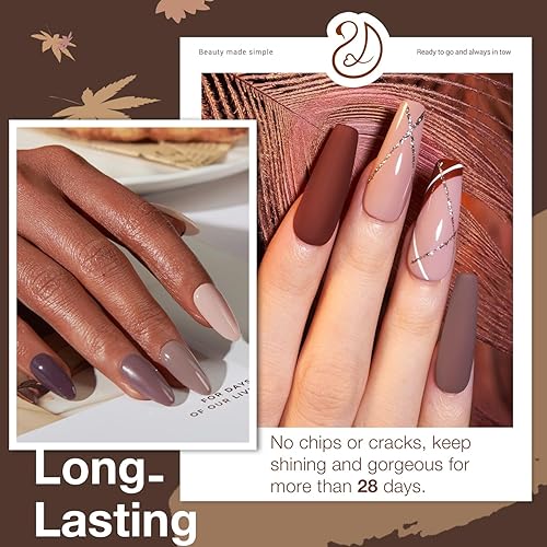 Miniatura 3 de AZUREBEAUTY Dip Powder Nail Kit Starter, St. Patrick's Day Avocado Emerald Dark Green Nail Dipping Powder System Essential Liquid Set with Base Top