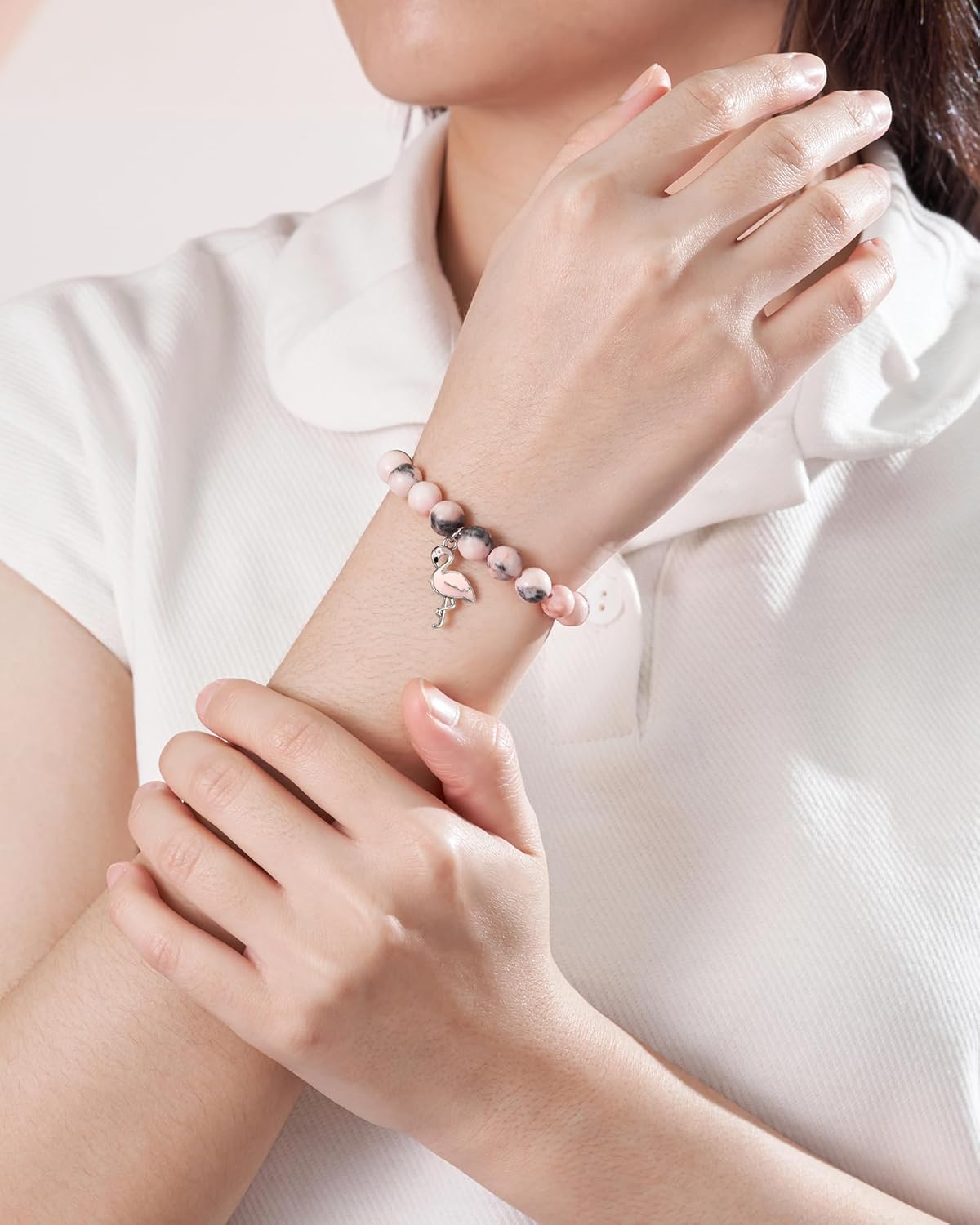 "You're Flamazing Flamingo Bracelet Gifts For Women - Image 2