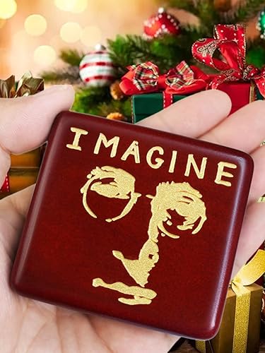 Miniatura 73 de Caja de música Sinzyo con mecanismo de madera tallada clásica caja musical regalo para Navidad, cumpleaños, día de San Valentín, el mejor regalo
