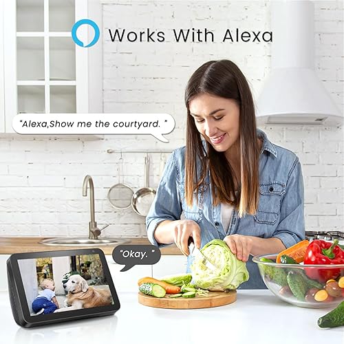 Miniatura 6 de Cámaras 1080P para seguridad en el hogar con visión nocturna, cámaras para exterioresinteriores para bebéancianoperromascota cámara con aplicación