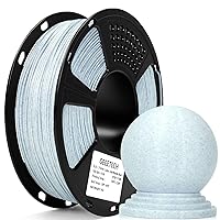 Vista 37 de Geeetech Filamento de ácido poliláctico para impresora 3D, de mármol, 1/16 pulgadas, 2.2 libras, precisión dimensional +/- 0.02 mm, color mármol
