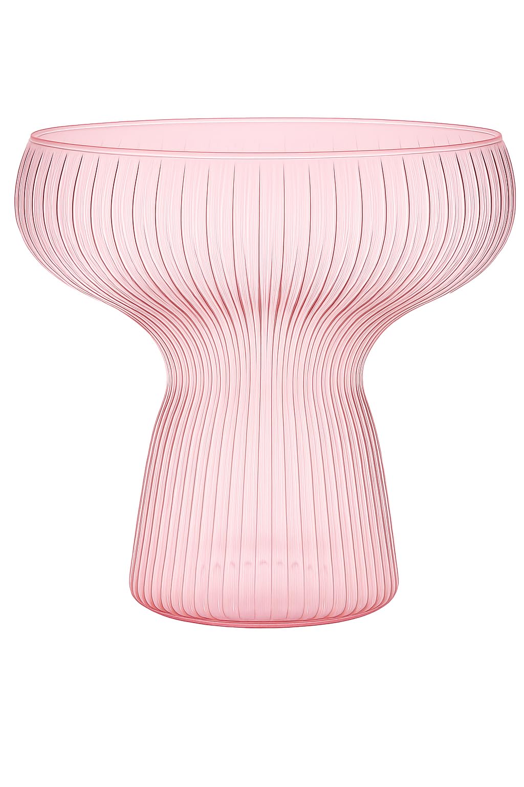 Oojami Pink 40 Pack Plastic Margarita Glasses 11 oz - Heavy Duty Party