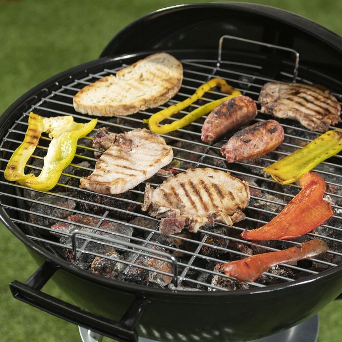 Barbecue Tondo con Coperchio e 2 Ruote BestBQ