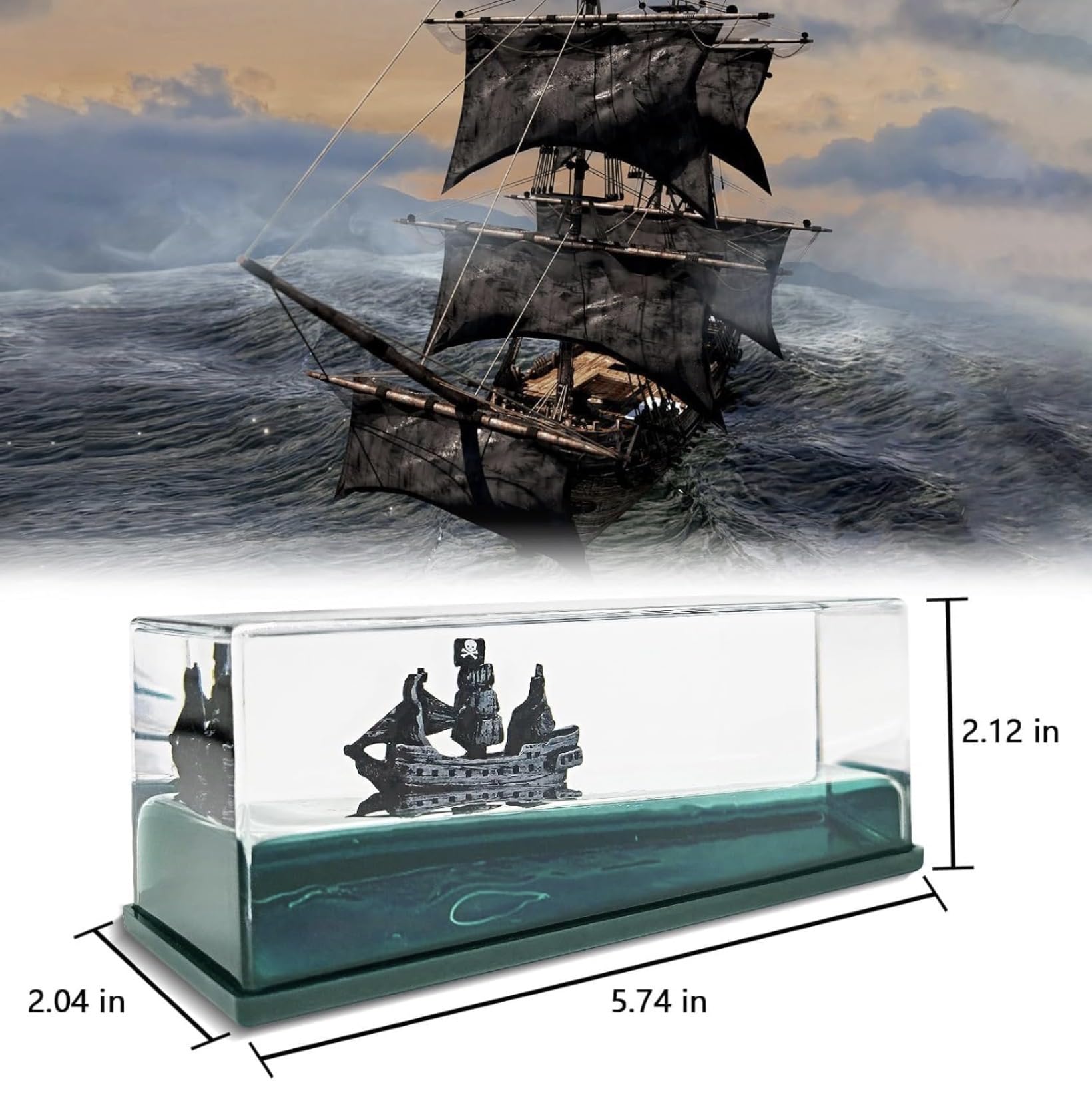 MAYJAI Titanic Inspired DIY Miniature Ship Model Kit for Children and Adults, Sailing Towards a Bright Future