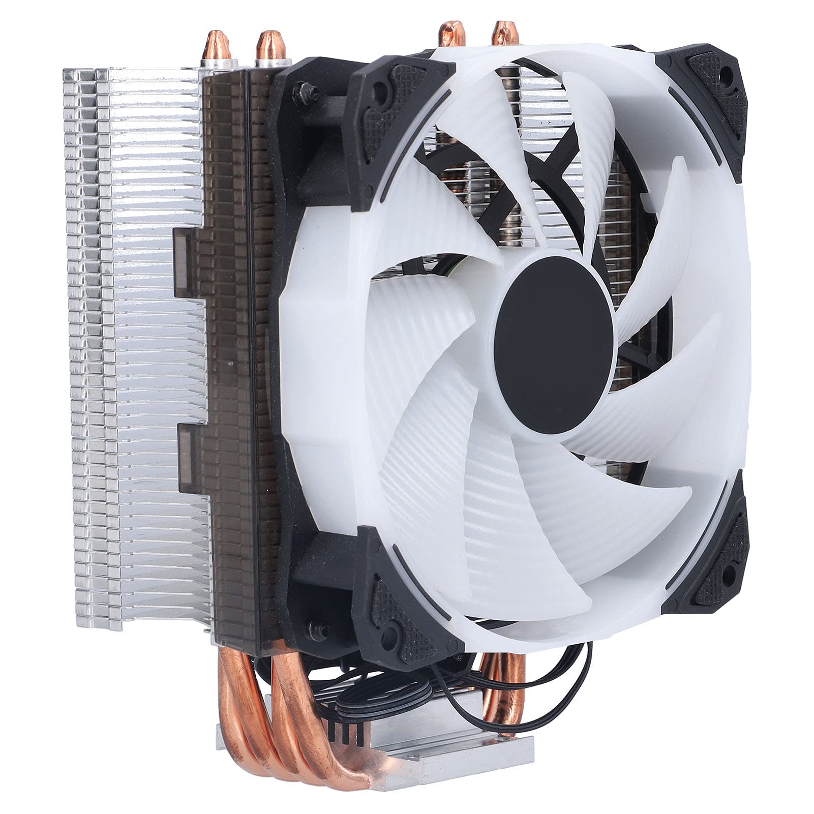 Yosoo Health Gear Chłodnica CPU, Czysta miedź 4 Rurki Cieplne, 120mm