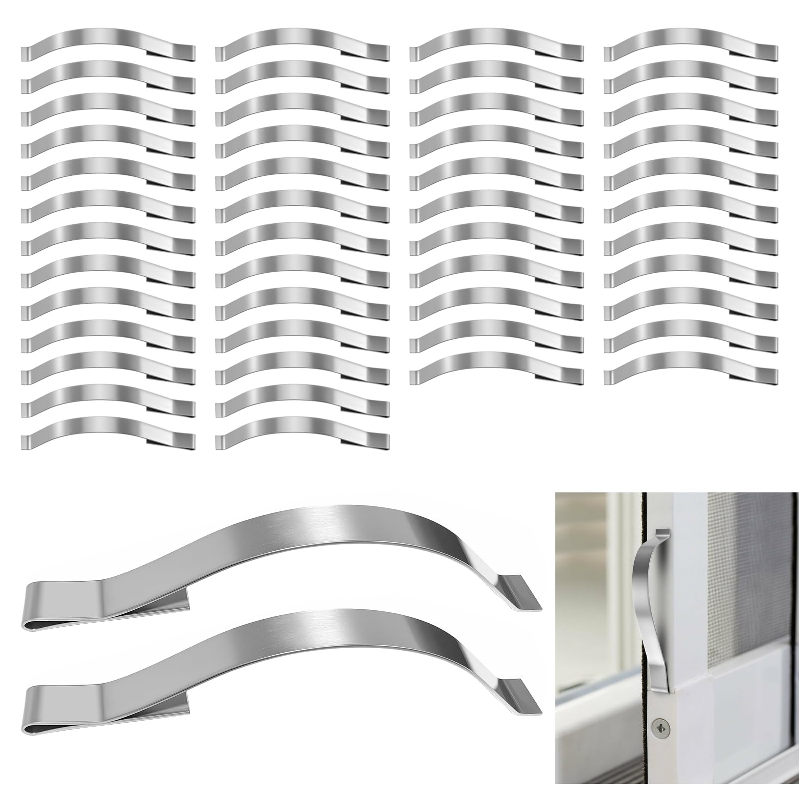 Photo 1 of ZIUZI Window Screen Tension Spring Clips