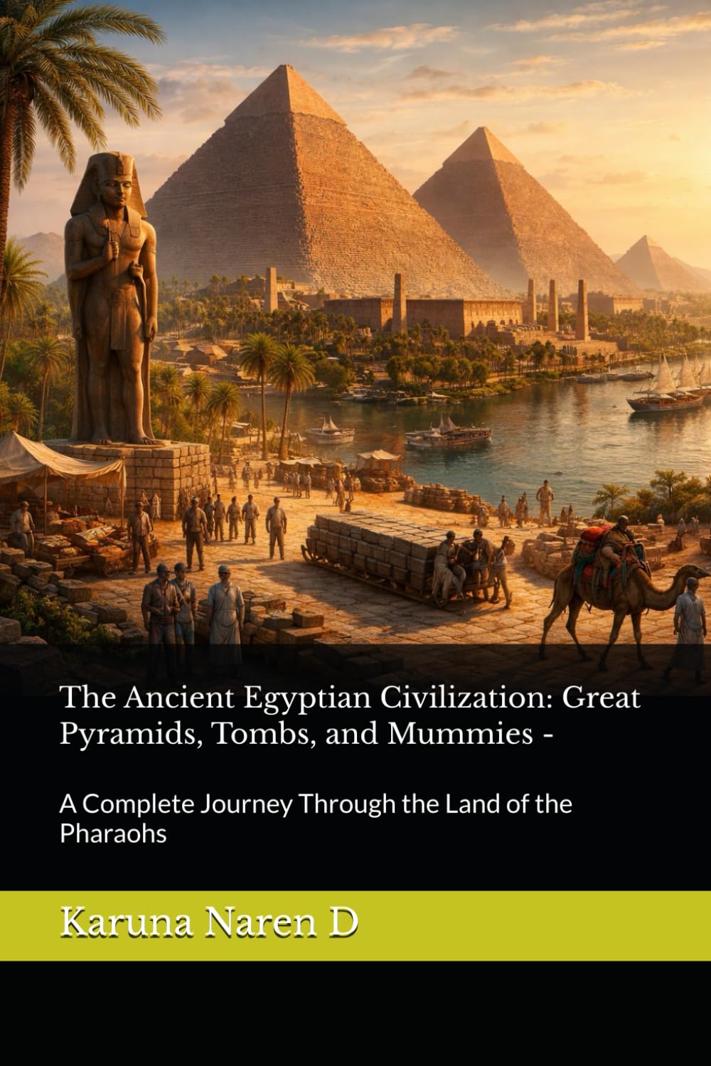 The Ancient Egyptian Civilization: Great Pyramids, Tombs, and Mummies -: A Complete Journey Through the Land of the Pharaohs