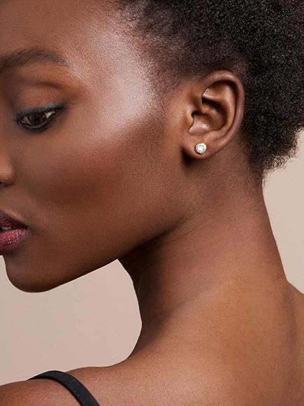 ted baker sinaa gold stud earrings with emerald crystal