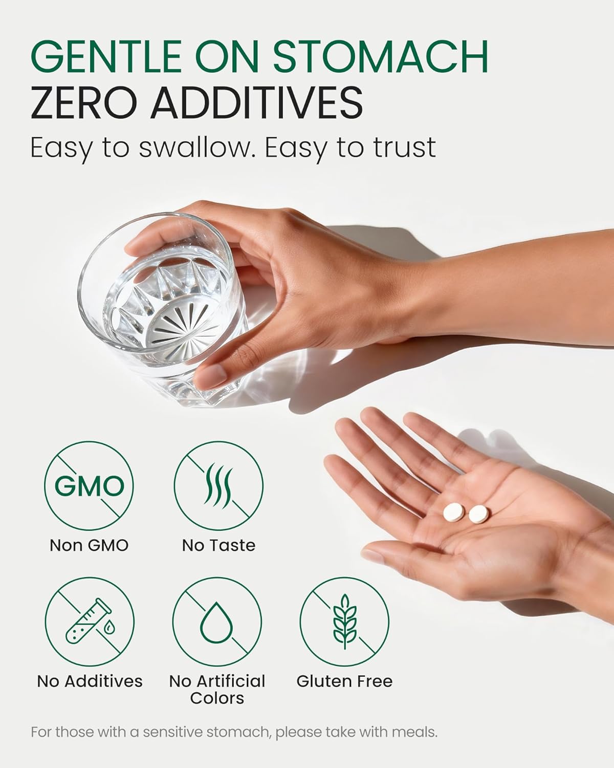 Dihydroquercetin DHQ Supplement with Vitamin C 60 Tablets, Japanese Taxifolin Antioxidant, Bioflavonoids for heart health support & circulatory wellness, daily wellness for Men & Women Seniors,GMP