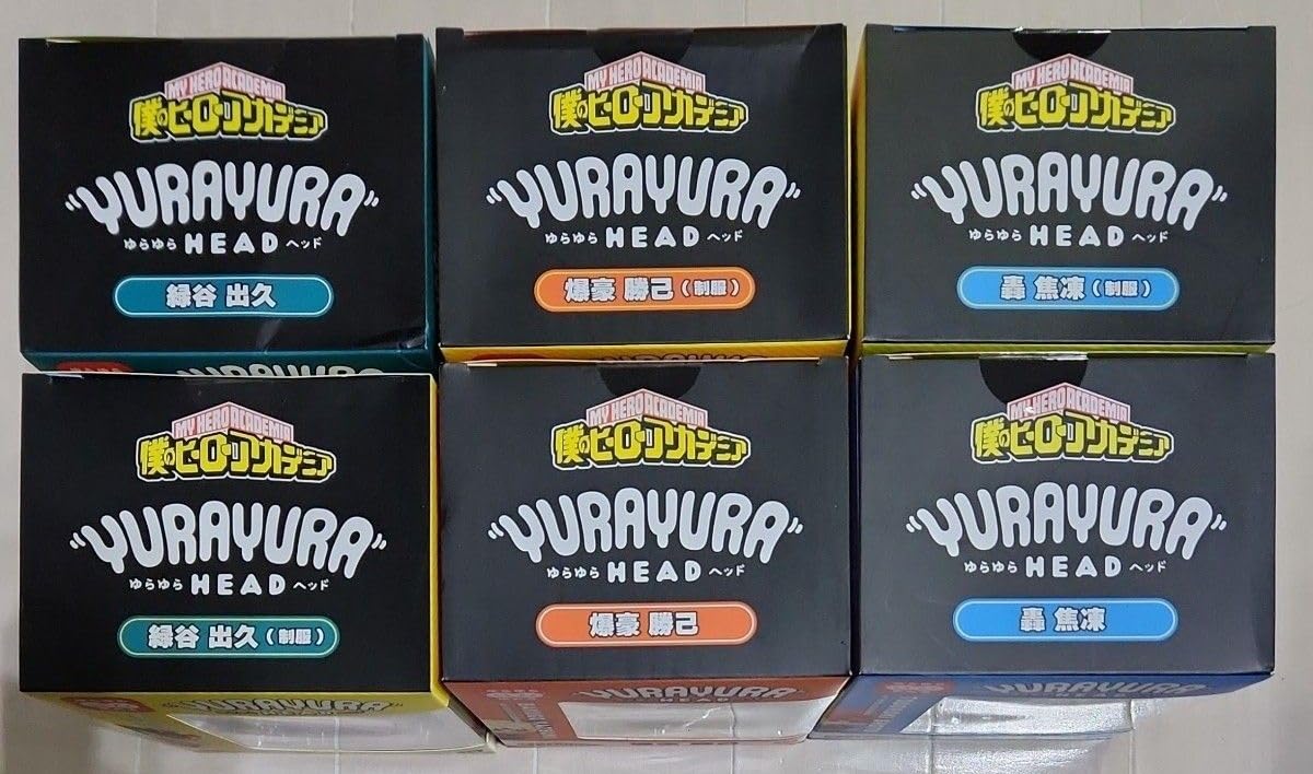 Amazon.co.jp: ヒロ アカ フィギュア ゆらゆらヘッド 緑谷出久 爆豪