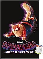 Vista 10 de Marvel Spider-Man: Across The Spider-Verse - Póster de pared de una hoja de Spider-Cat, 22.4 pulgadas de largo x 14.7 pulgadas de ancho, versión