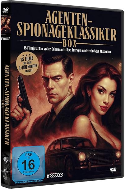 Agenten – Spionage-Klassiker Box - 15 legendäre Agenten-Filme voller ...