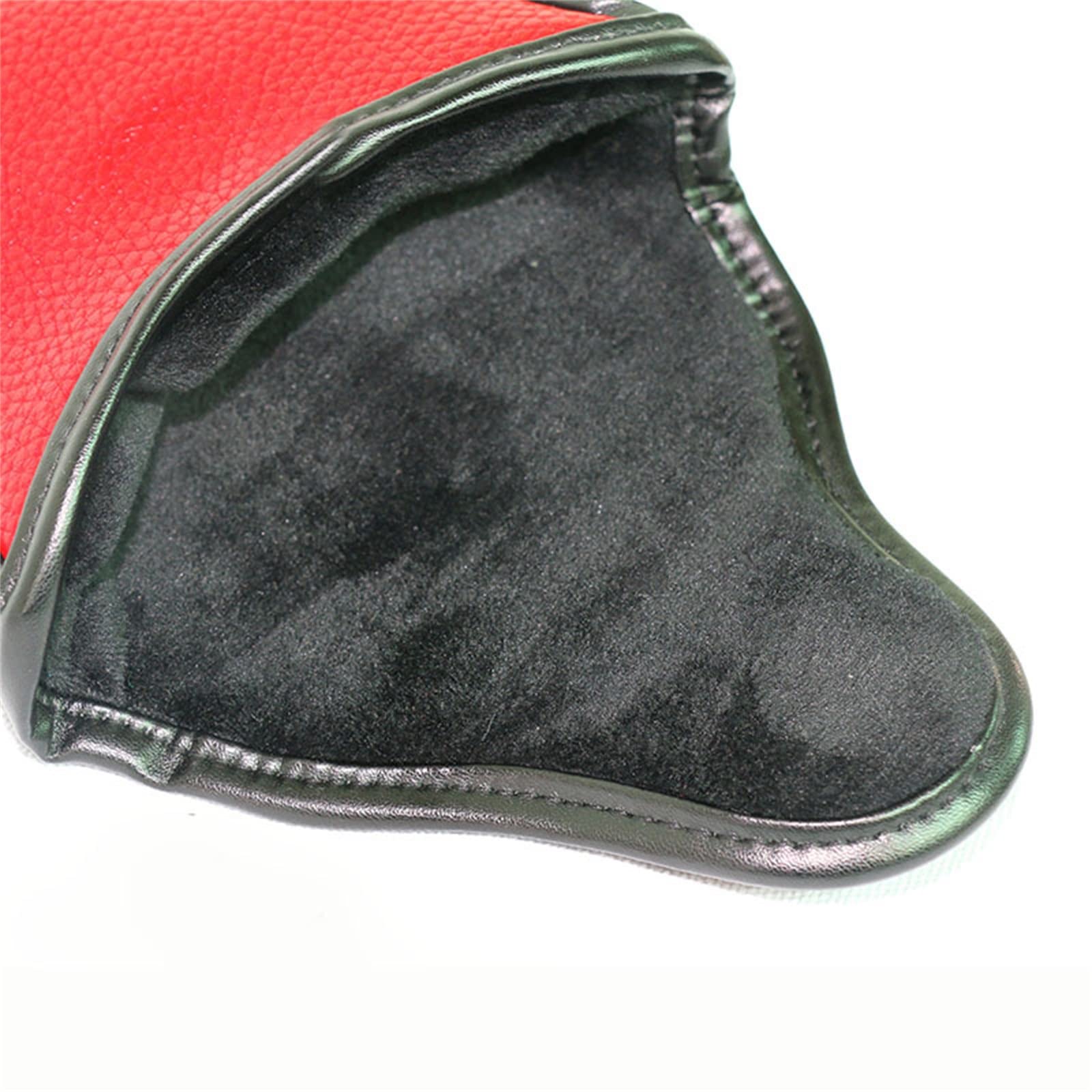 Cubierta de Putter de Golf, Cubierta de Cabeza de Putter de Golf, Cubierta de Cabeza de Palo de PU de tamaño estándar, se Adapta a la mayoría de los Palos de Putter de Bola, magnético Fuerte