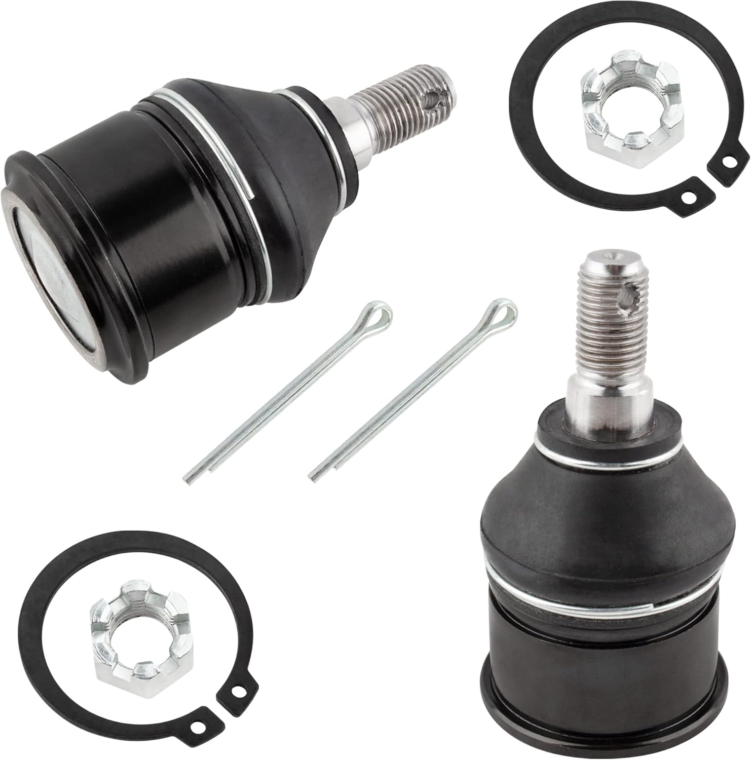 BOXI (Set of 2) Front Lower Ball Joints Fit for Acura EL 1997-2000 | for Acura Integra 1994-2001 | for Honda Civic 1992-2000 | for Honda Civic Del Sol 1993-1997 | for Honda CR-V 1997-2001 | K9802