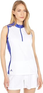 adidas Women's Colorblock Primeblue Heat.rdy Polo Shirt