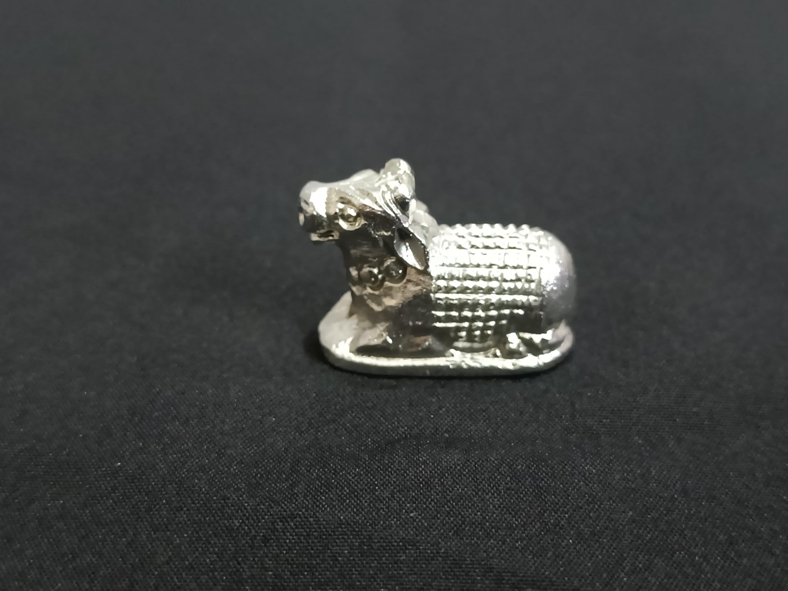 Neelkanth Parad(Mercury) Nandi Ji - 3cm, 20-30g (Mercury, Silver)-image-44