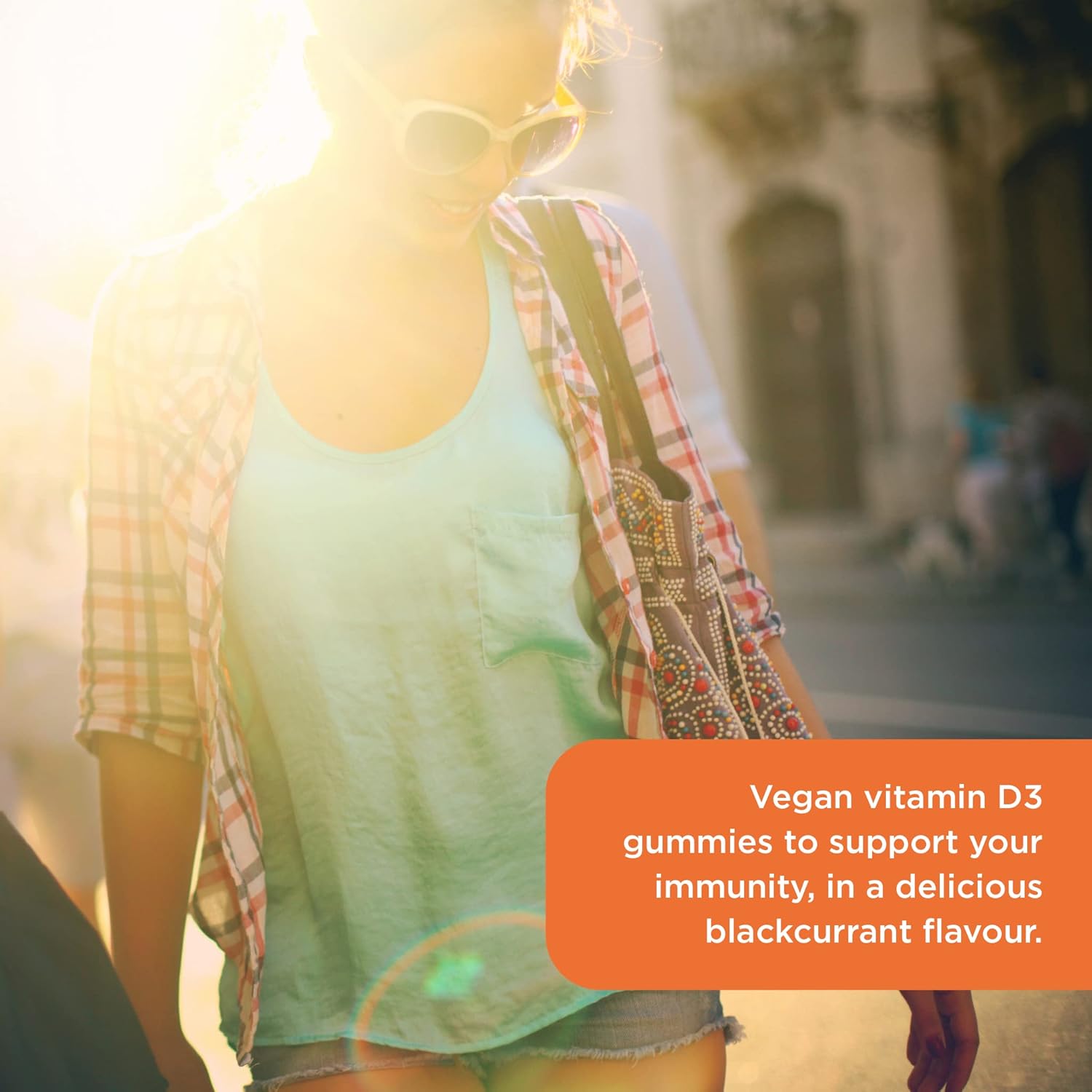 Healthspan Vitamin D Gummies (30 Gummies) Blackcurrant Flavour