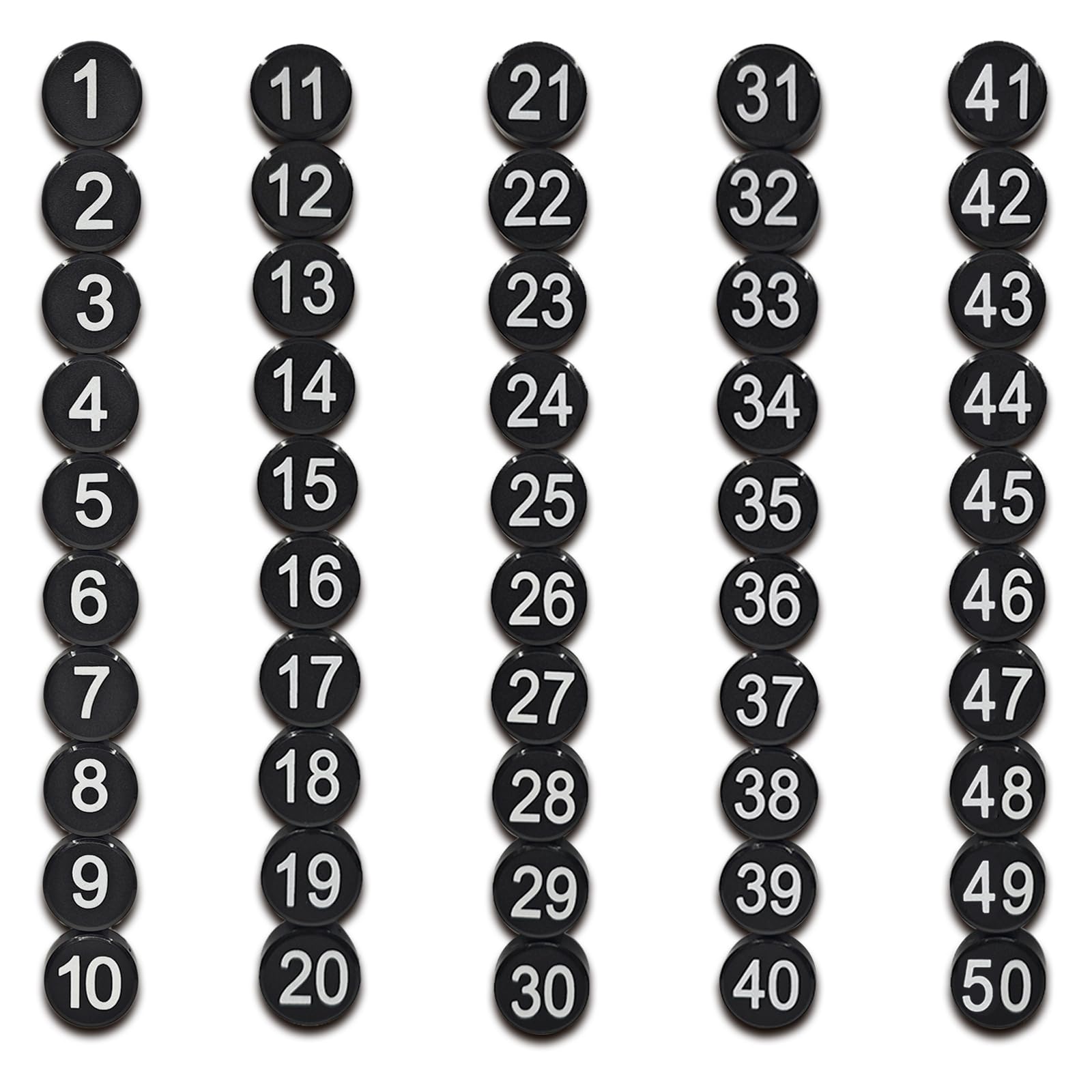 1-50 Magnetic Numbers
