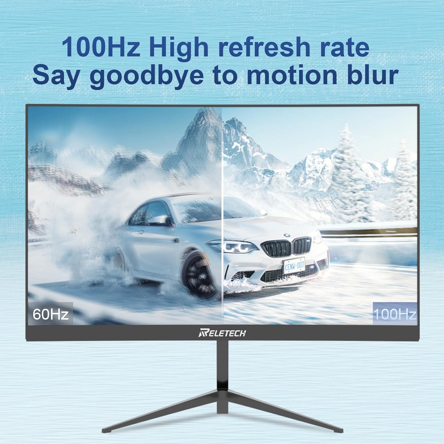 23.8 Inch 100Hz Curved Monitor, FHD (1920 x 1080) VA Panel 3000R, 3000:1 Contrast Ratio, Support Freesync, HDMI Ports Suitable for Gaming and Office Work (L25K60)