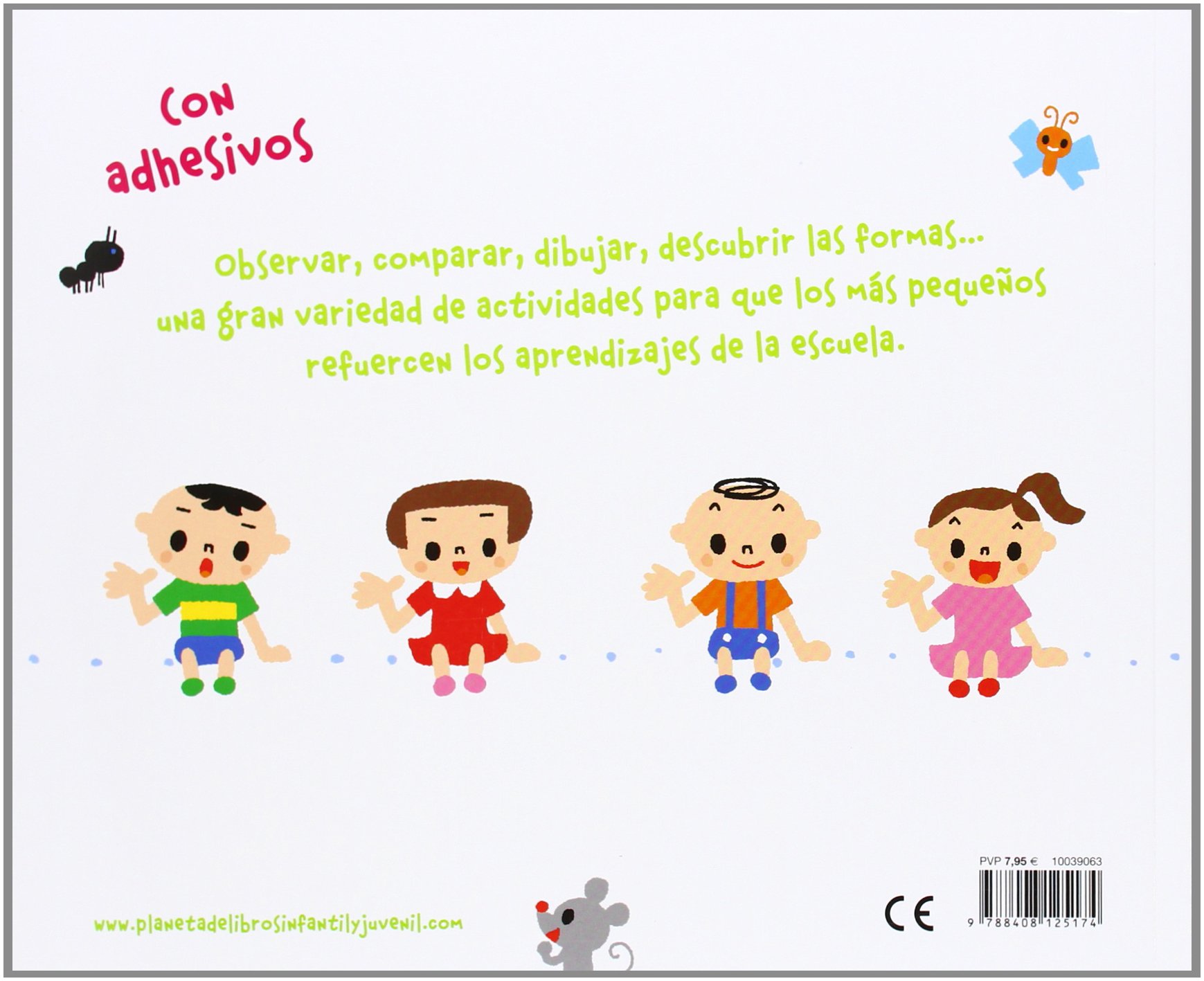 Mi cuaderno de actividades de 3 años: Con adhesivos (Libros de actividades)