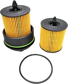Engine Oil Filter & Cap Seal fit for Buick Chevy #12605566 PF457G 12605565