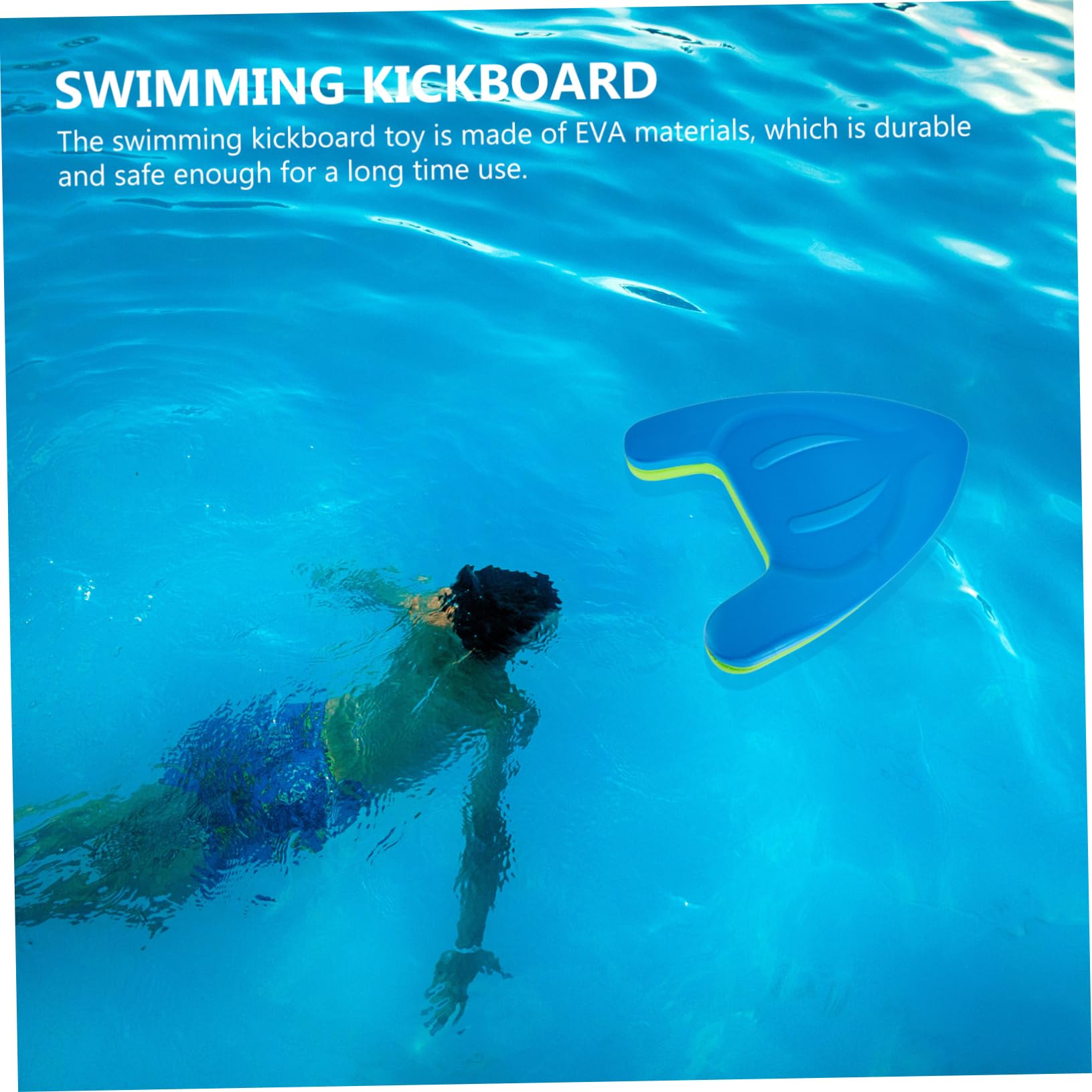 NAMOARLY Floating Swimming Toy Kickboard for Boys and Girls Kick Boards for Swim Training Reinforced for Longevity Random