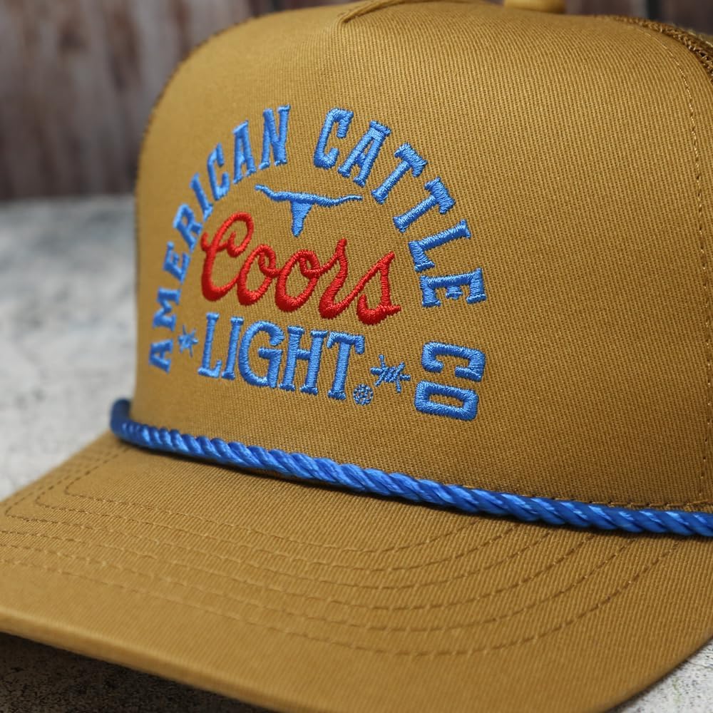 Coors Light Adjustable Snapback Rope Hat - Image 6