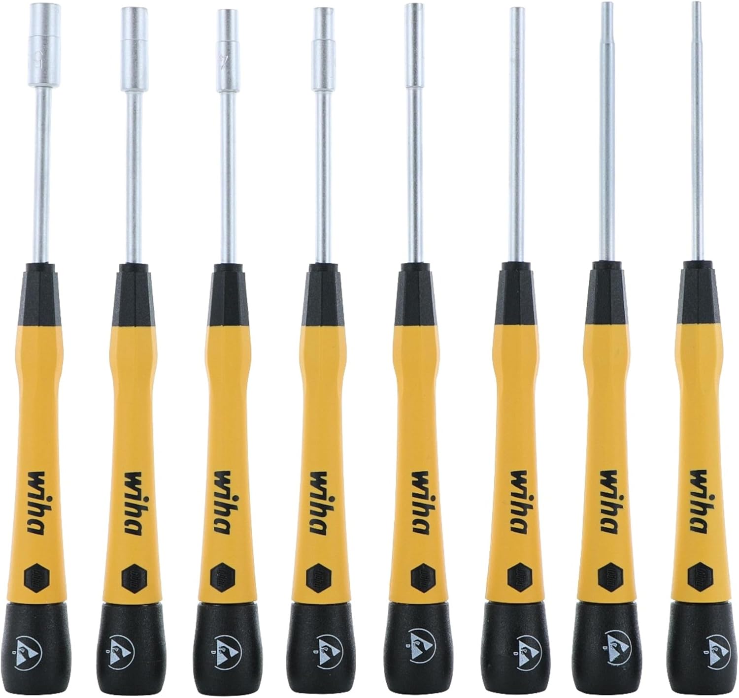 8 Piece Precision Nut Driver Set - Metric