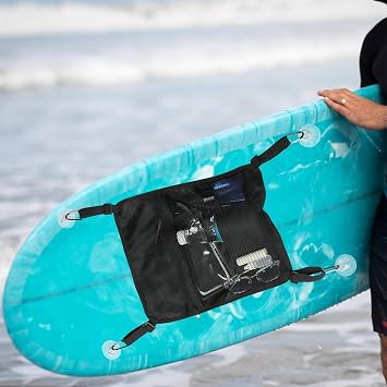 Canoe Deck Bag | Paddleboard Deck Storage Bag,Multi-Functional Pouch Clothes Organizer for Boat Water Sports Expedition Marine Research Surfing