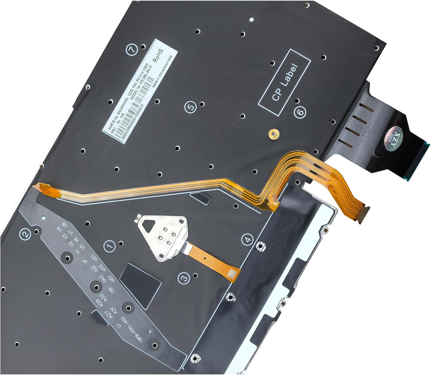 BestParts Backlit Laptop Keyboard Replacement for Lenovo Thinkpad X1 Carbon 8th Gen 2020 Gen 8 (Type 20U9, 20UA) X1 Yoga 4th Gen 2019 Gen 4 (Type 20SA, 20SB) (Type 20QF, 20QG) US Layout Black