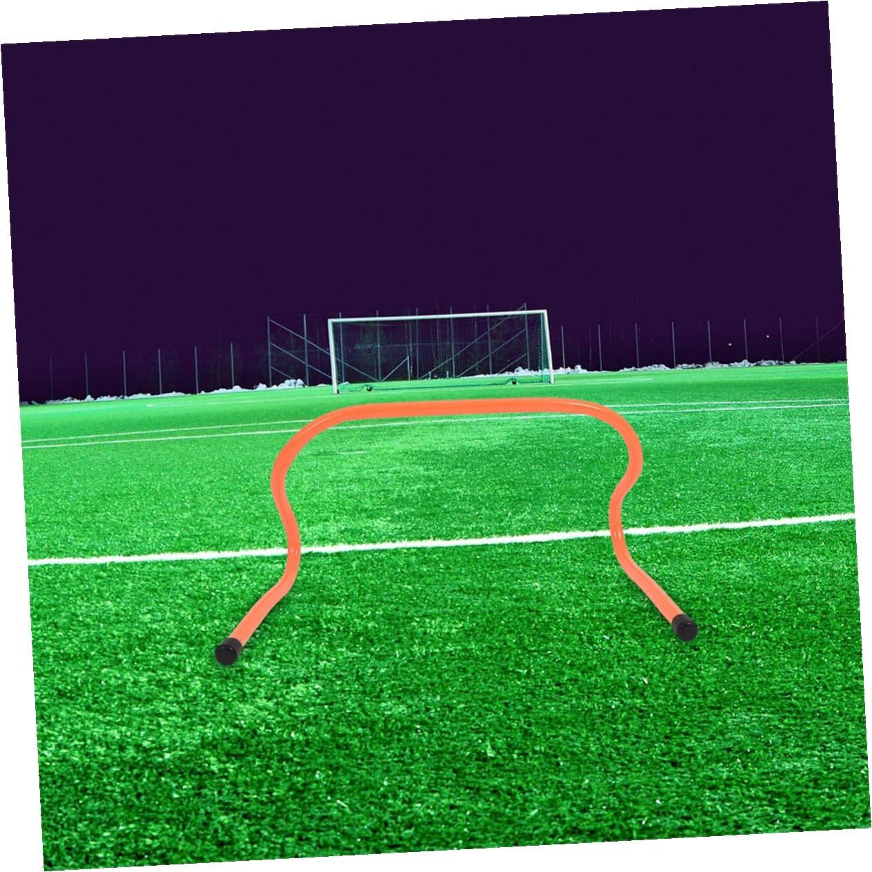 Angoily Agility Hurdles Set 3pcs 15cm Plastic Soccer Training Equipment Professional Running Speed Hurdles for Football Agility and Youth Sports Practice
